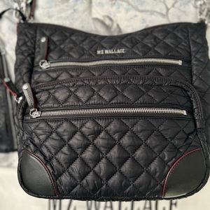 MZ Wallace Crosby Hobo Black